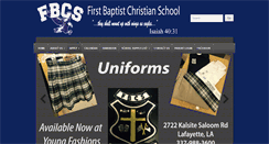 Desktop Screenshot of fbcslafayette.com