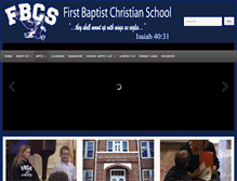 Tablet Screenshot of fbcslafayette.com